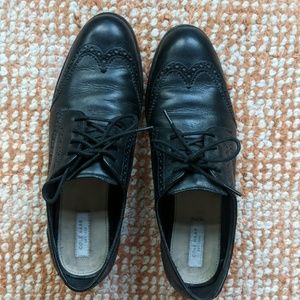 Black oxfords